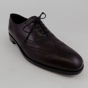 Florsheim Men's Size 13 Deep Burgundy Wing Tip